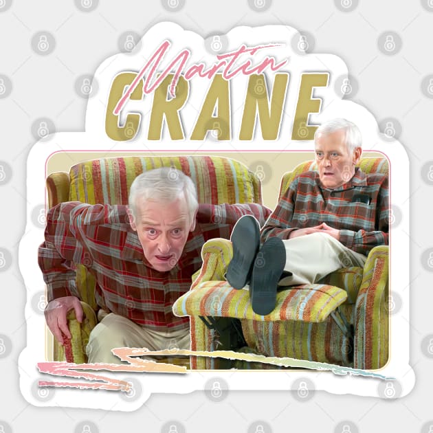 Martin Crane / 90s Aesthetic Design Sticker by DankFutura